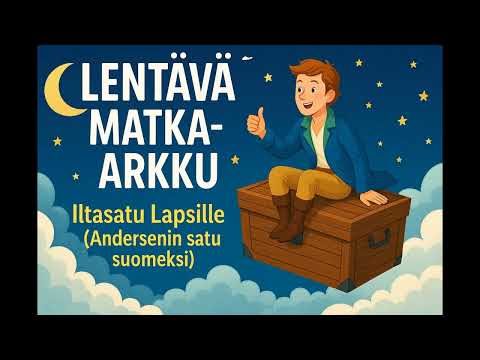 LENTÄVÄ MATKA-ARKKU – H. C. Andersenin taianomainen iltasatu suomeksi luettuna – satu lapsille📦✨🌟