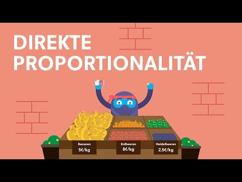 Direkte Proportionalität: Dreisatz erklärt und Zuordnung  | Lernen mit ClassNinjas