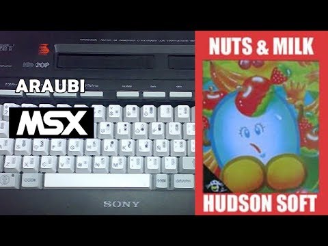 Nuts & Milk (1984, MSX, Hudson Soft)
