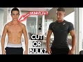 I WAS SKINNY FAT | Should You Cut or Bulk?