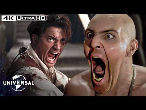 Rick O'Connell Fights Imhotep in the Tomb