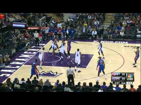 Josh Smith Highlights Pistons vs. Kings 12.13.2014 - 21 Points, 13 Rebounds