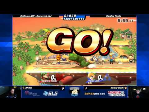 Collision XIII - DKWill vs Biddy - Smash Wii U