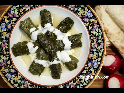 Armenian Dish Tolma Recipe - Armenian Cuisine - Heghineh Cooking Show