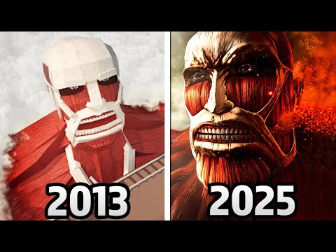Evolution of Attack on Titan Games (2013 - 2025)