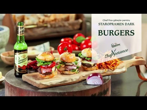 ChefXperience - Rețetă "Burgers cu vită și caracatiță"