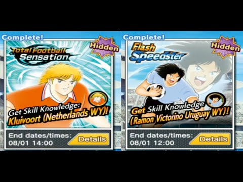 Tips Skill Knowledge ~ Kluivoort & Victorino WY - Captain Tsubasa Dream Team INDONESIA