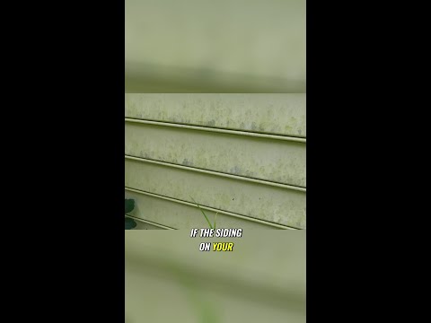 Clean your siding in 30 seconds without a power washer!