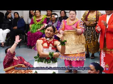 TAUOLUNGA 3 -  KONISETI MISINALE SIASI METOTISI O TAURANGA 11 AUG 2023 TAURANGA NZ 1