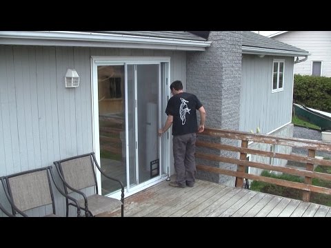 L'gosseux d'bois Ep 113 - Je remplace un moustiquaire et j'installe une porte à vermine