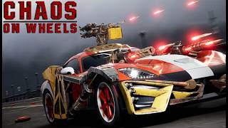 Chaos on Wheels um jogo de combate motorizado caótico | Gameplay no PC