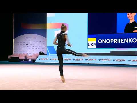 Viktoriia ONOPRIIENKO Clubs AA Final - European Championships Tel Aviv 2022