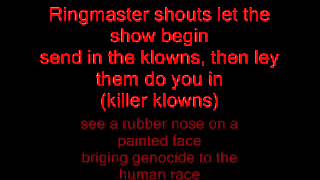 The dickies: Killer klowns from outer space (Lyrics)