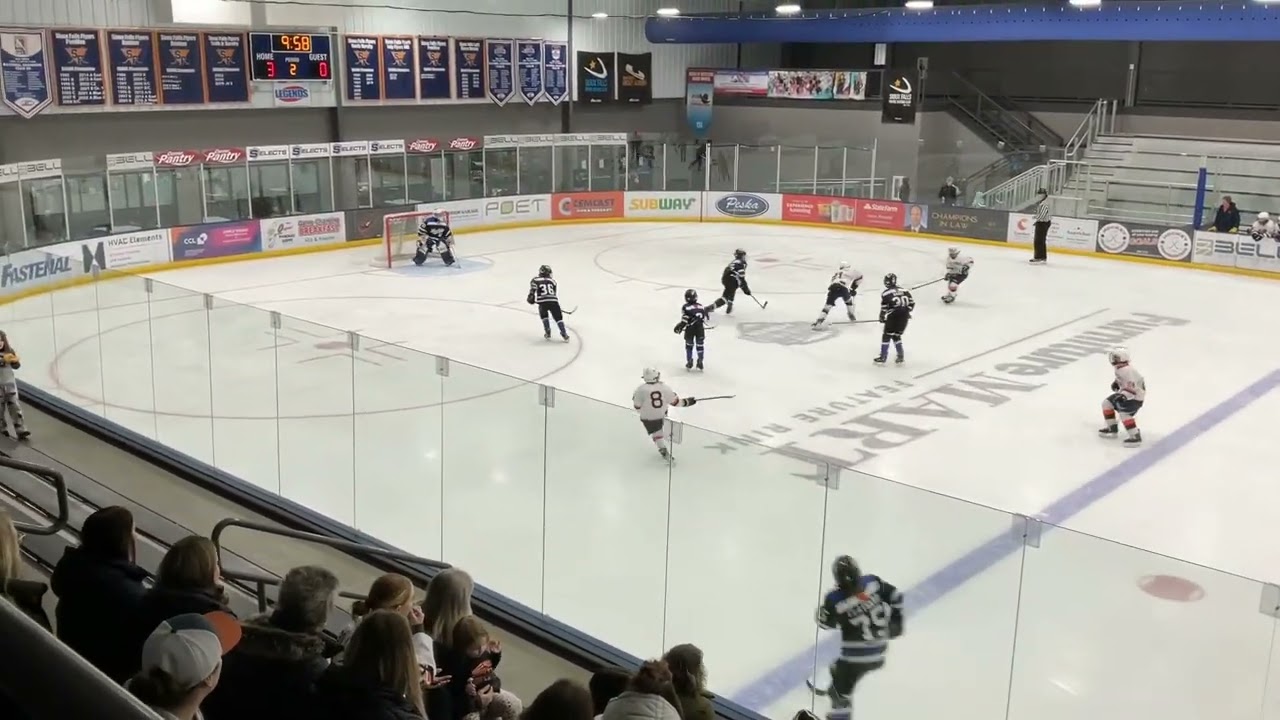 Game 24 Sioux Falls 4-0: Aiden unassisted