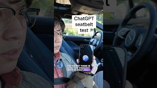 ChatGPT should I unbuckle my seatbelt to stop the car?? #ai