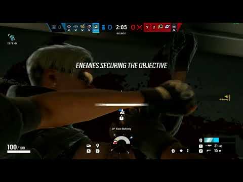 Insane Caveira 1v4 clutch