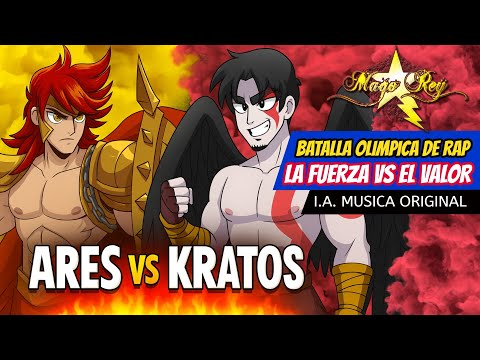 KRATOS Vs ARES / STRENGTH VS VALOR - Olympic Rap Battle