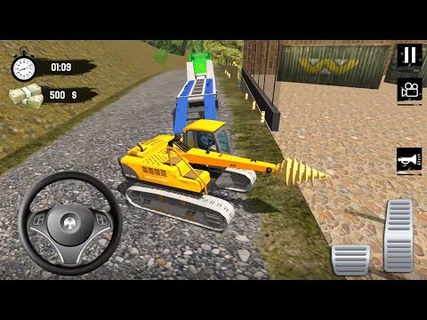 Mega Construction Vehicles Transport Simulator - Havy Vehicles Transport Truck New Leves Gameplay