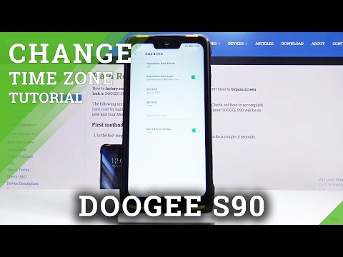 How to Change Date & Time in DOOGEE S90 – Time Settings