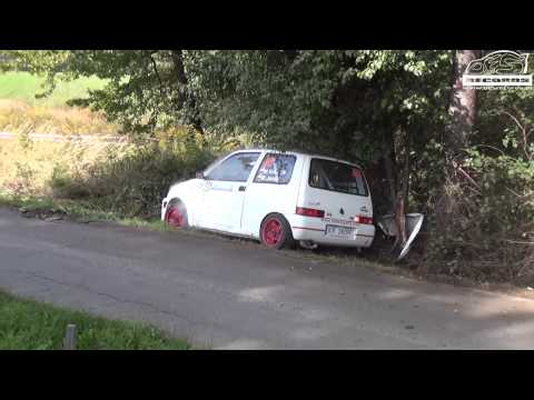 Rajd Jastrzębski 2013 - CRASH Kmiecik Fiat CC by OesRecords