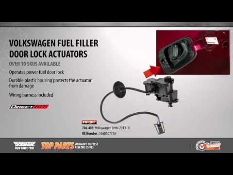 Highlighted Part: Fuel Filler Door Lock Actuator for Select VW Jetta Models
