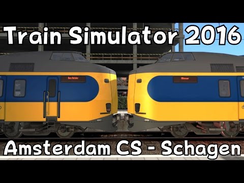Train Simulator 2016: Amsterdam Centraal - Schagen with ChrisTrains NS ICMm