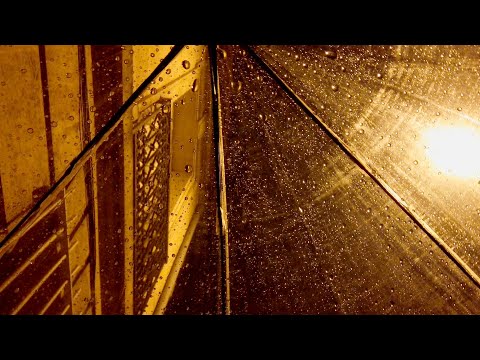 Walking in the Night Rain Walk ni Bordeaux | 4k France| ASMR Rain sounds for sleeping