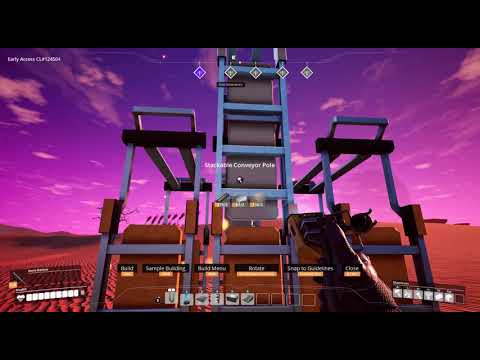 Satisfactory: Multi-player stacking conveyor pole bug