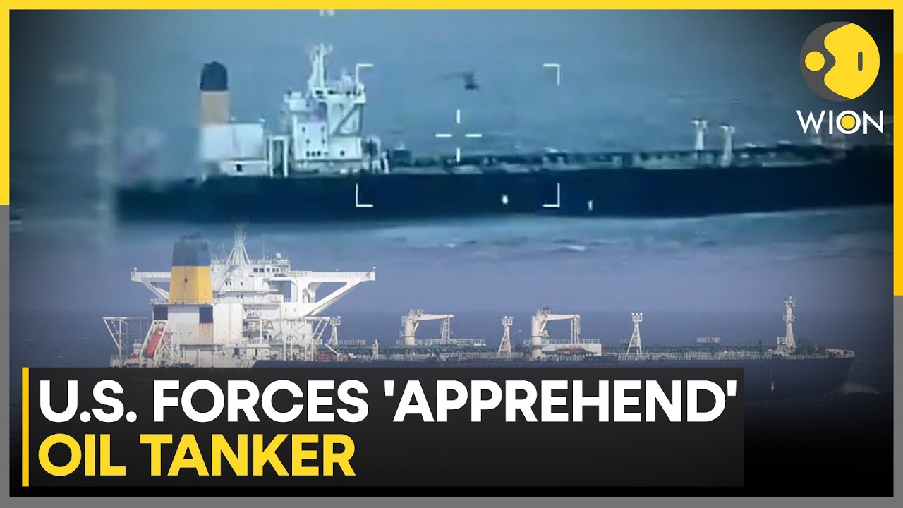 US-Venezuela Tensions: US Forces Stop Venezuelan Oil Tanker Amid Trump Pressure Campaign | WION News