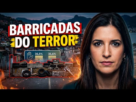 Facções controlam: barricadas e terror nas ruas de RJ