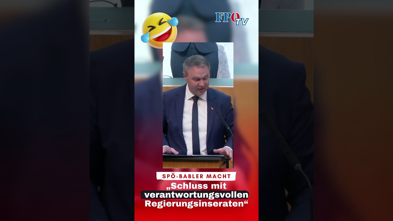 Dieser Herr ist so MEGA-PEINLICH! Hört mal genau hin, was Babler sagt…😅🤣😂