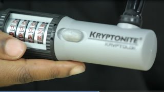 Kryptonite KryptoLok Combination U-Lock and How to Reset