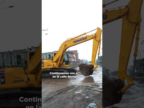 asfaltado de la calle Benigno Crespo, La Troncal