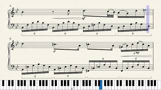 Schubert - Ave Maria  (Piano Solo arr.) Ellens Gesang III D  839, Op  52, No  6 (Noten, sheet music)