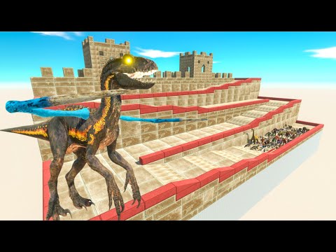 All Unit Escape From Alien Indoraptor - Last Survivor | Animal Revolt Battle Simulator
