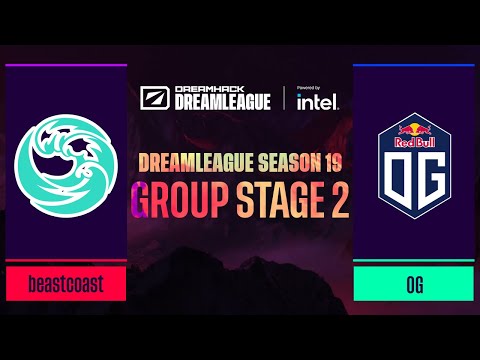 Dota2 - beastcoast vs OG - Game 1 - DreamLeague Season 19 - Group Stage 2