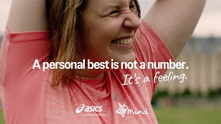 Asics A personal best is not a number. It's a feeling