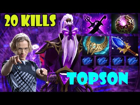 T1.TOPSON VOID SPIRIT GODLIKE WITH 20 KILLS - Dota 2 Godlike Channel
