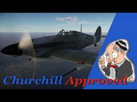 Churchill Approved - Hurricane Mk IV (War Thunder Gameplay)
