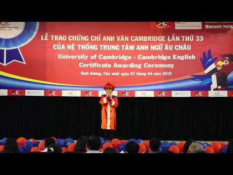 Nguyễn Ngọc Yến Nhi - Học viên xuất sắc Cấp độ KET, chi nhánh SIT Thủ Dầu Một