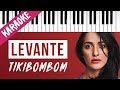 Levante | Tikibombom | SANREMO 2020 // Piano Karaoke con Testo