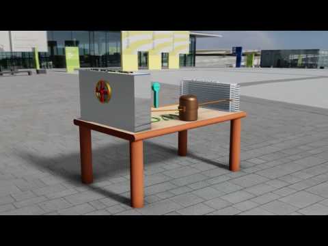 Atmospheric water generator 3d model