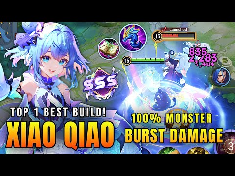 16.0 SSS!! Xiao Qiao's Monster Burst Magic Damage - Top 1 Best Build in Honor Of Kings