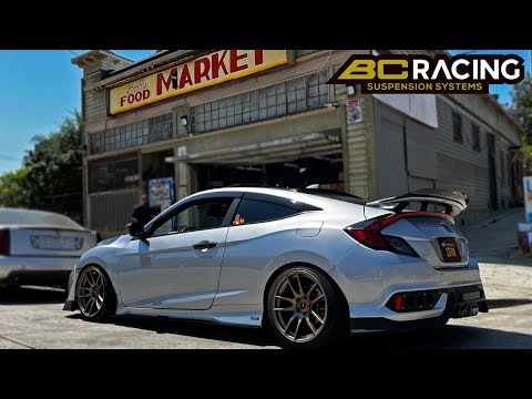 BC Racing Coilovers Install | 2020 Civic Si