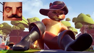 Hello Neighbor - My New Neighbor Big Puss in Boots: The Last Wish Act 2 Gameplay Walkthrough