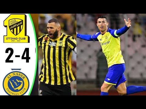 Al Nassr 3-2 Al Ittihad  Goals and Highlight  Pre revolution of Benzima and Ronaldo 2023