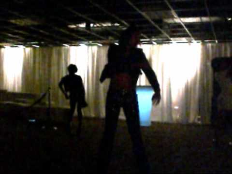 Dancing at Dj E-Feezy 3rd Annual Black and Diamond Affair