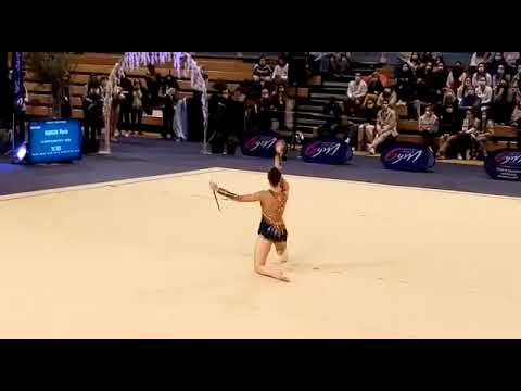 Melany Duval Championnat de France 2022 NatA 18 ans et + Massues