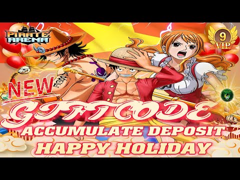 Pirate Arena Happy Labor Day! New Special Gift Code 🎁 #7 Instant VIP9 for new Players🔥android/iOS
