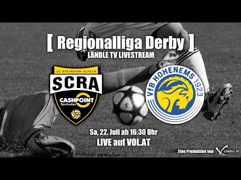 LIVE - Regionalliga Derby - Altach Amateure vs. VFB Hohenems